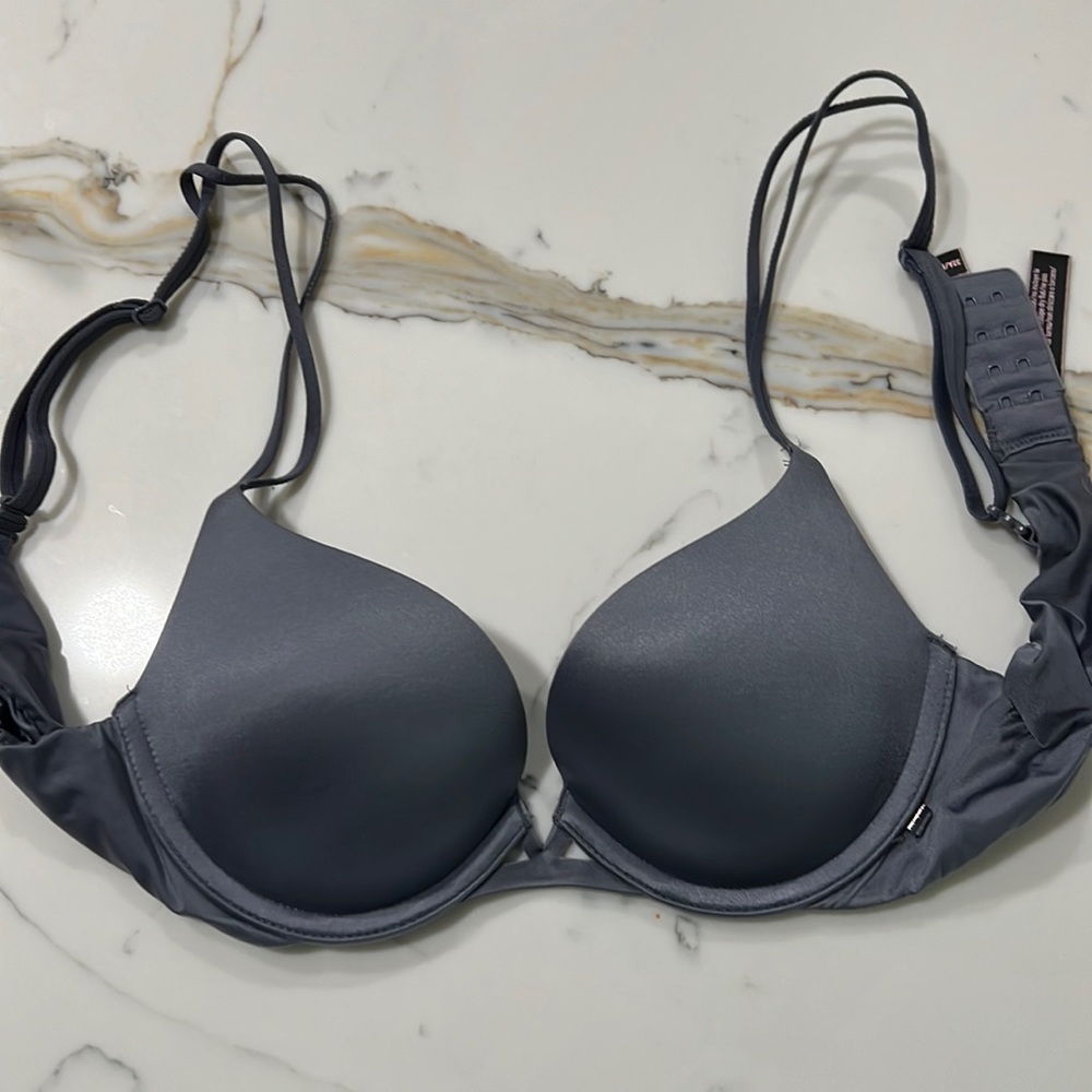 Dark gray Victoria’s Secret bra